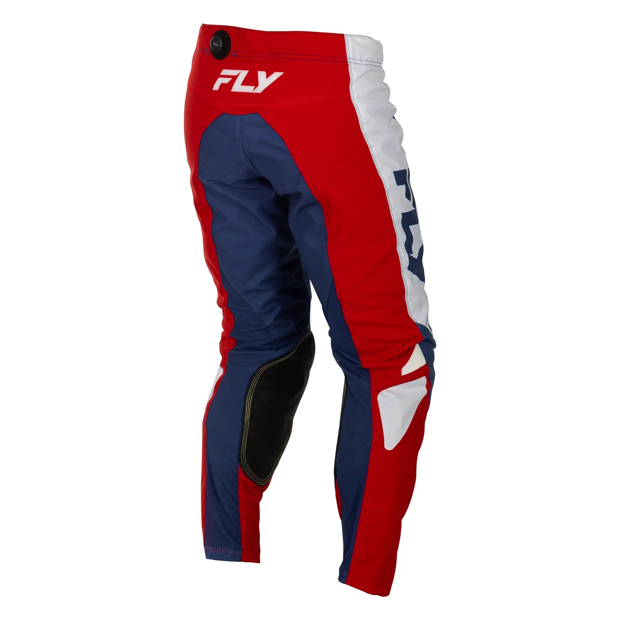Fly Racing Kinetic MX Trouser Red / White / Blue - FREE UK Shipping, FREE 365 Day Returns | Moto Central
