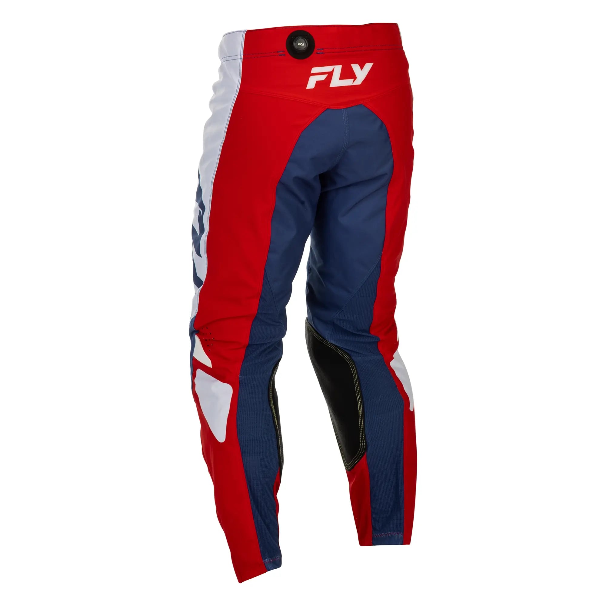 Fly Racing Kinetic MX Trouser Red / White / Blue - FREE UK Shipping, FREE 365 Day Returns | Moto Central