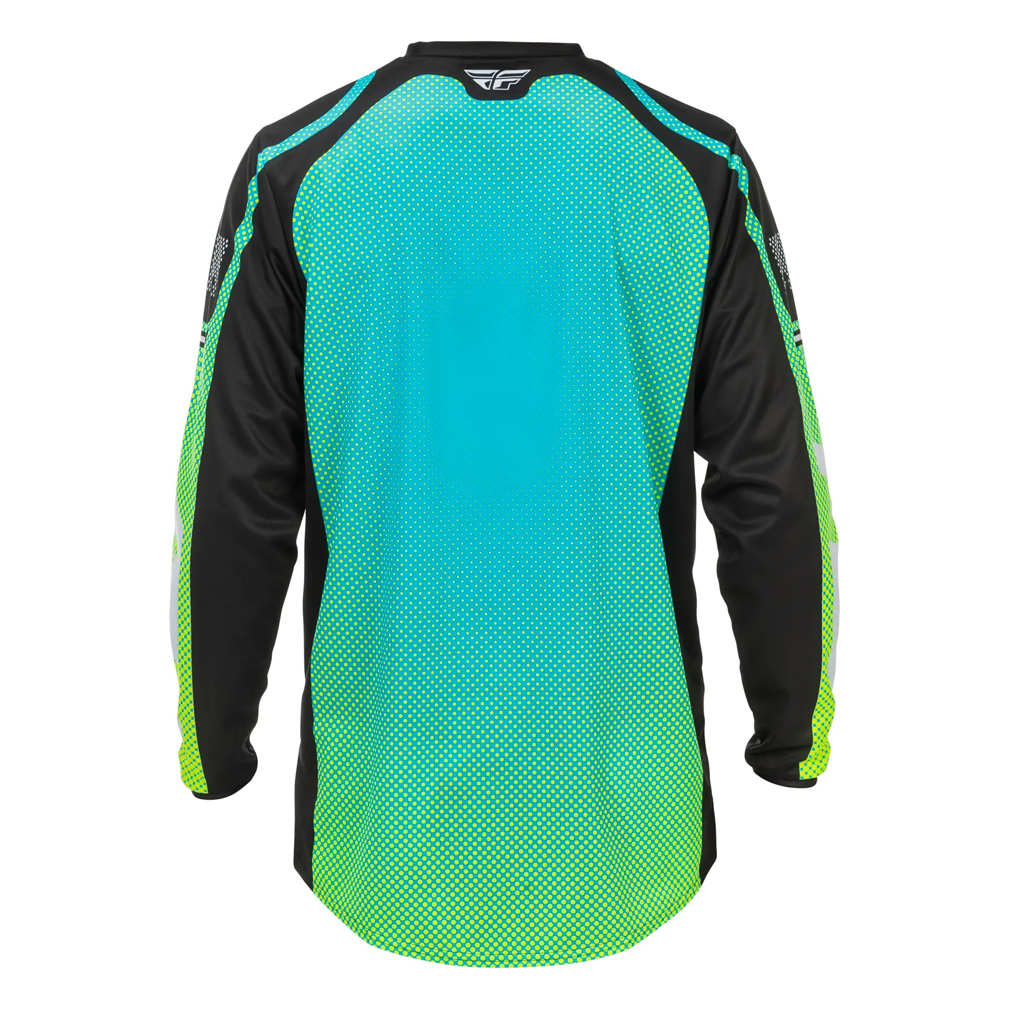 Fly Racing F-16 MX Jersey Aqua / Black / White - FREE UK Shipping, FREE 365 Day Returns | Moto Central