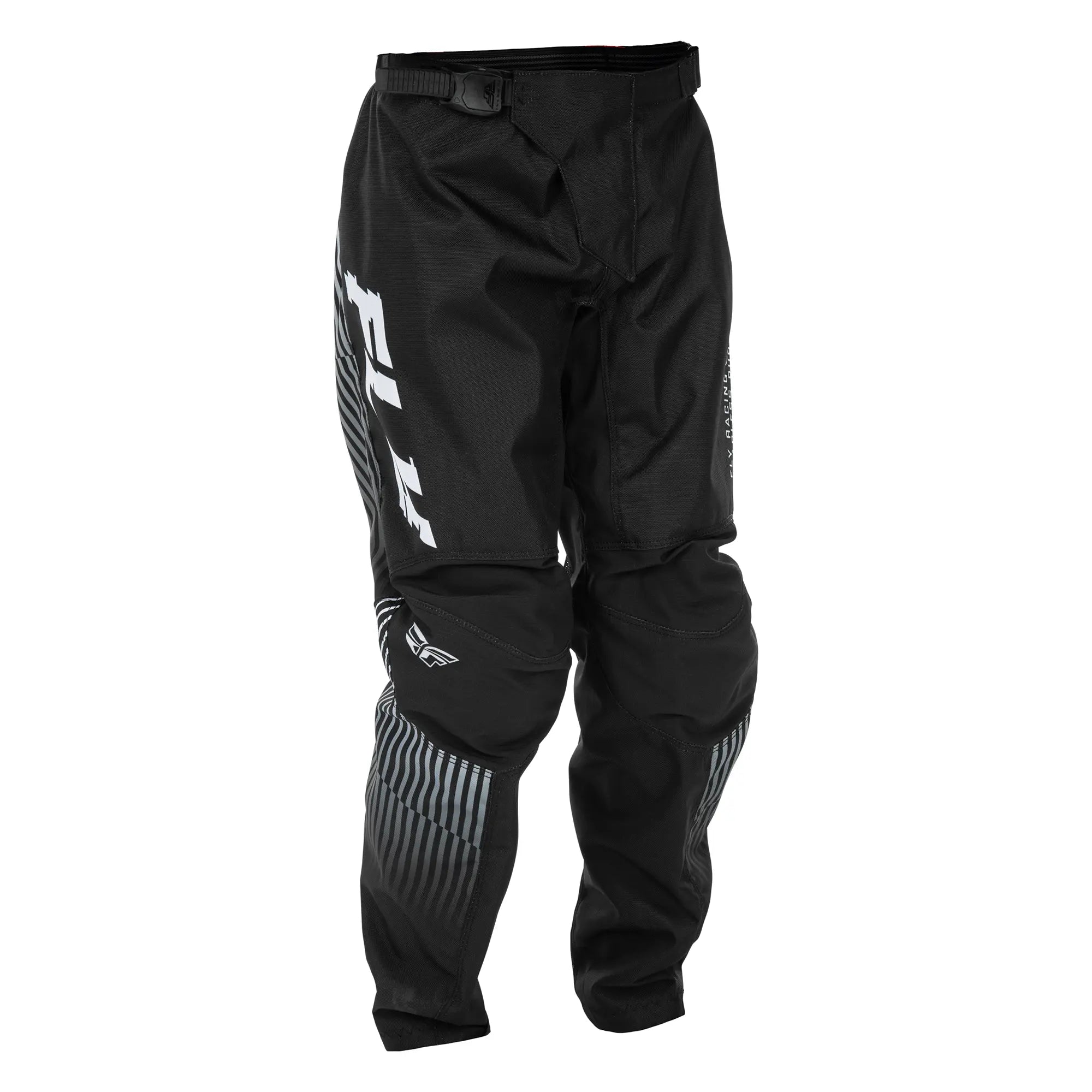 Fly Racing F-16 Youth MX Trouser Black / White - FREE UK Shipping, FREE 365 Day Returns | Moto Central