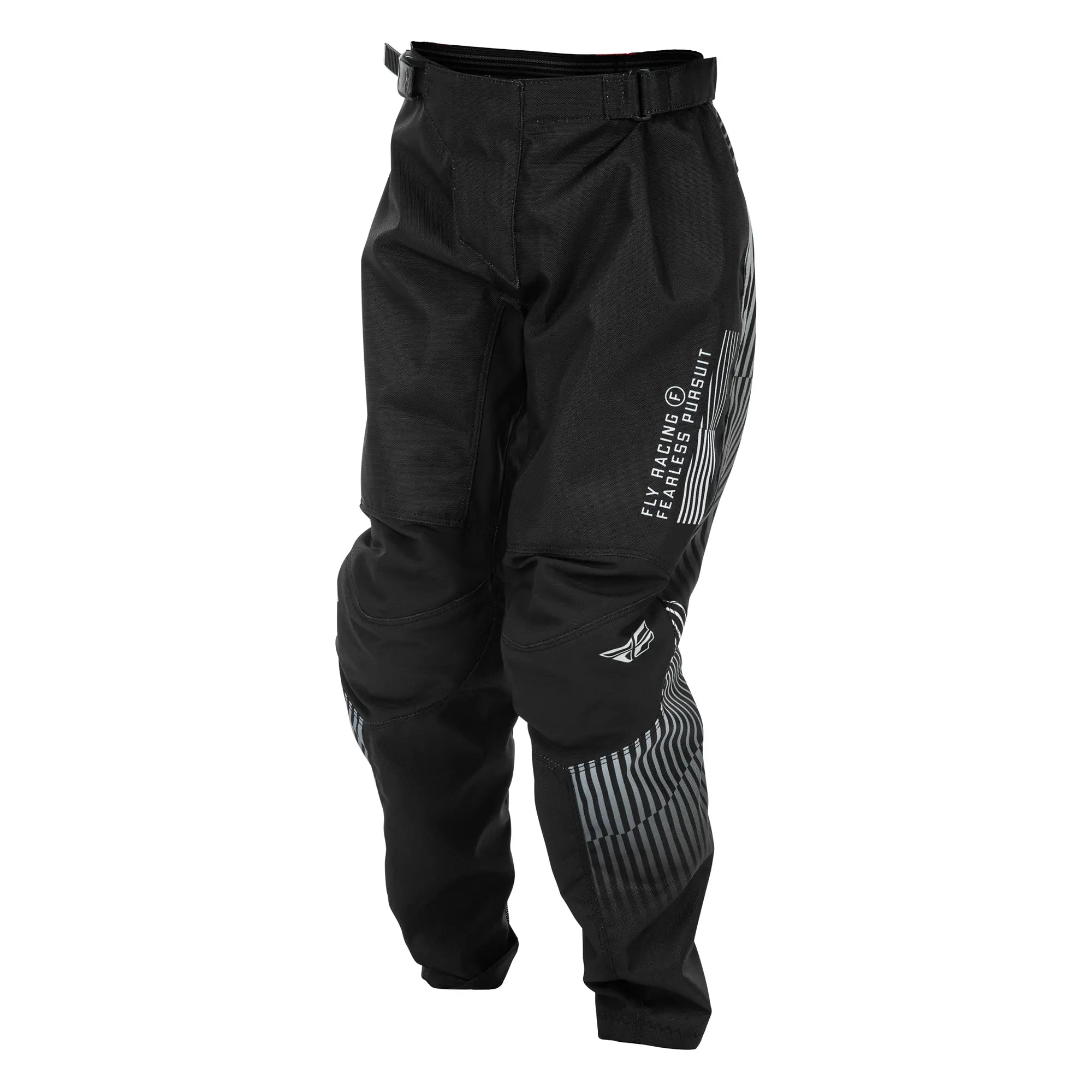Fly Racing F-16 Youth MX Trouser Black / White - FREE UK Shipping, FREE 365 Day Returns | Moto Central