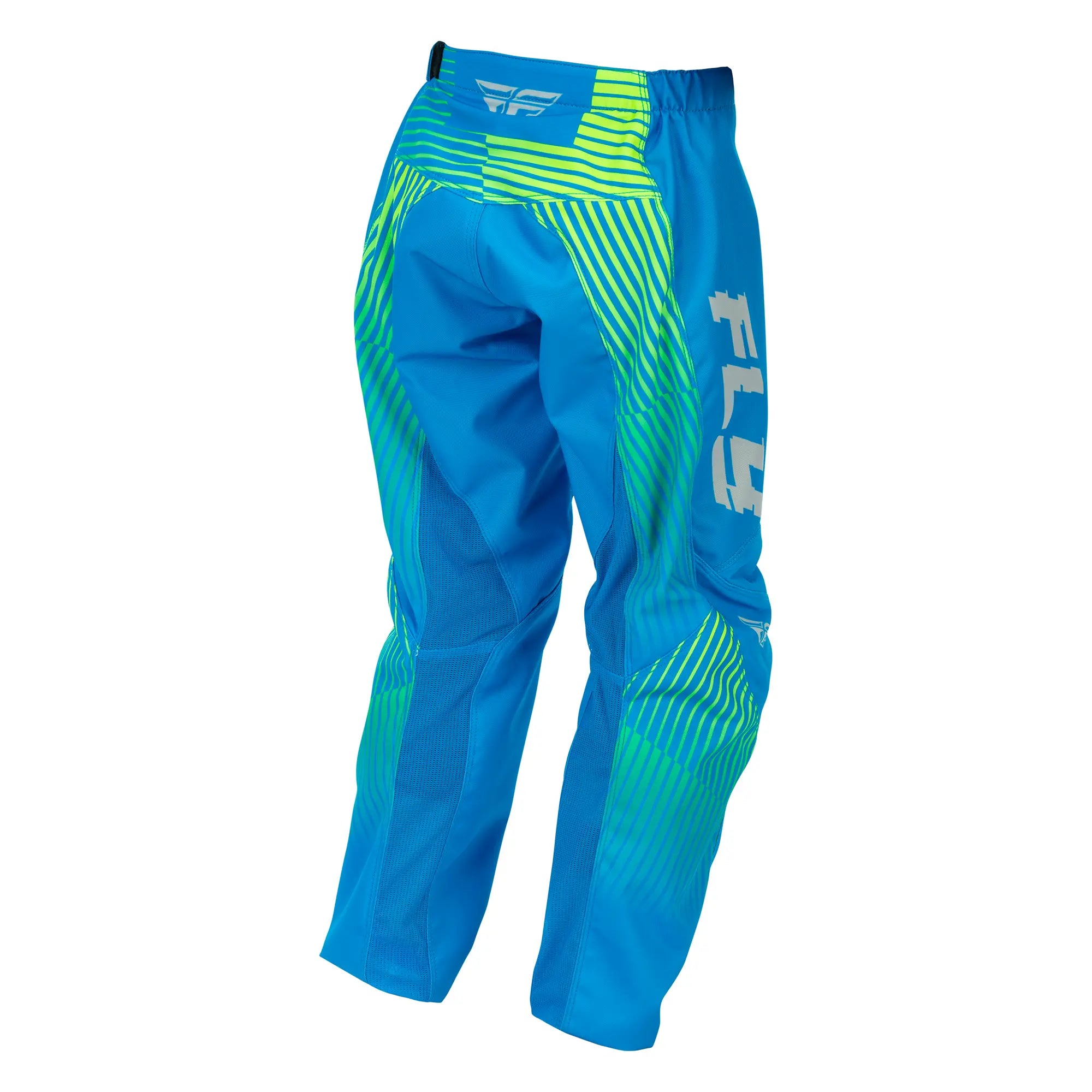 Fly Racing F-16 Youth MX Trouser Blue / Hi-Vis - FREE UK Shipping, FREE 365 Day Returns | Moto Central