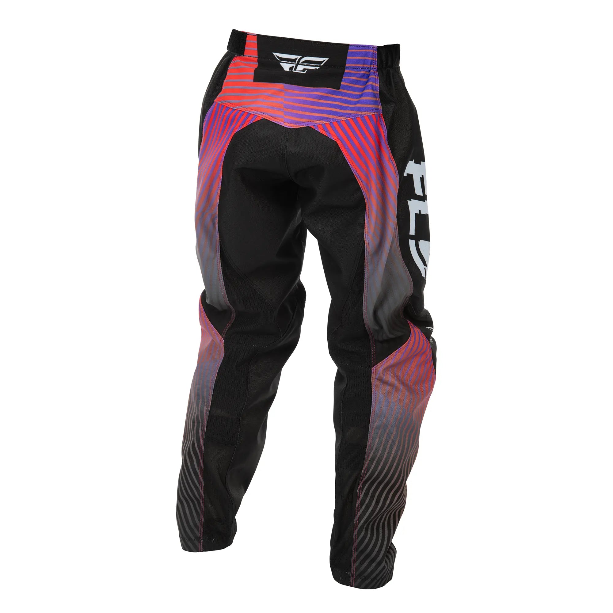 Fly Racing F-16 Youth MX Trouser Black / Red / Purple - FREE UK Shipping, FREE 365 Day Returns | Moto Central