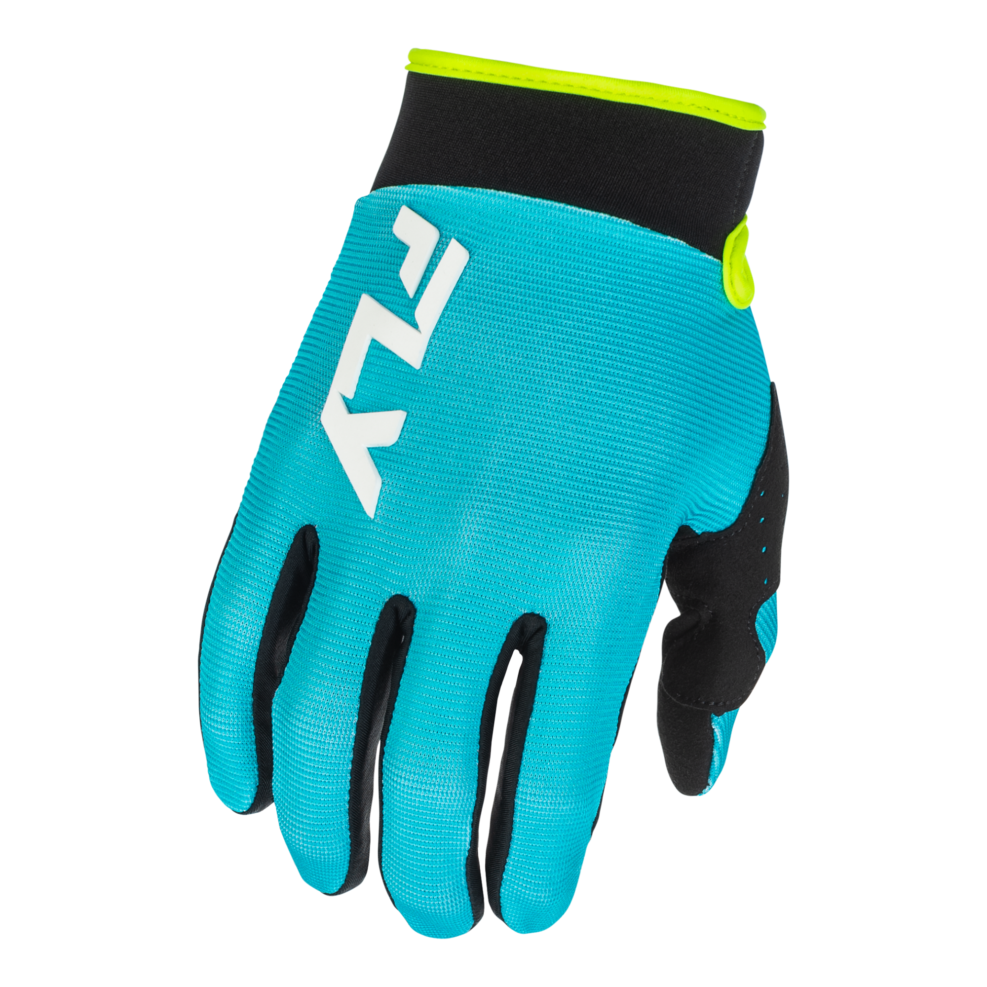Fly Racing F-16 MX Gloves Aqua / Black / White - FREE UK Shipping, FREE 365 Day Returns | Moto Central