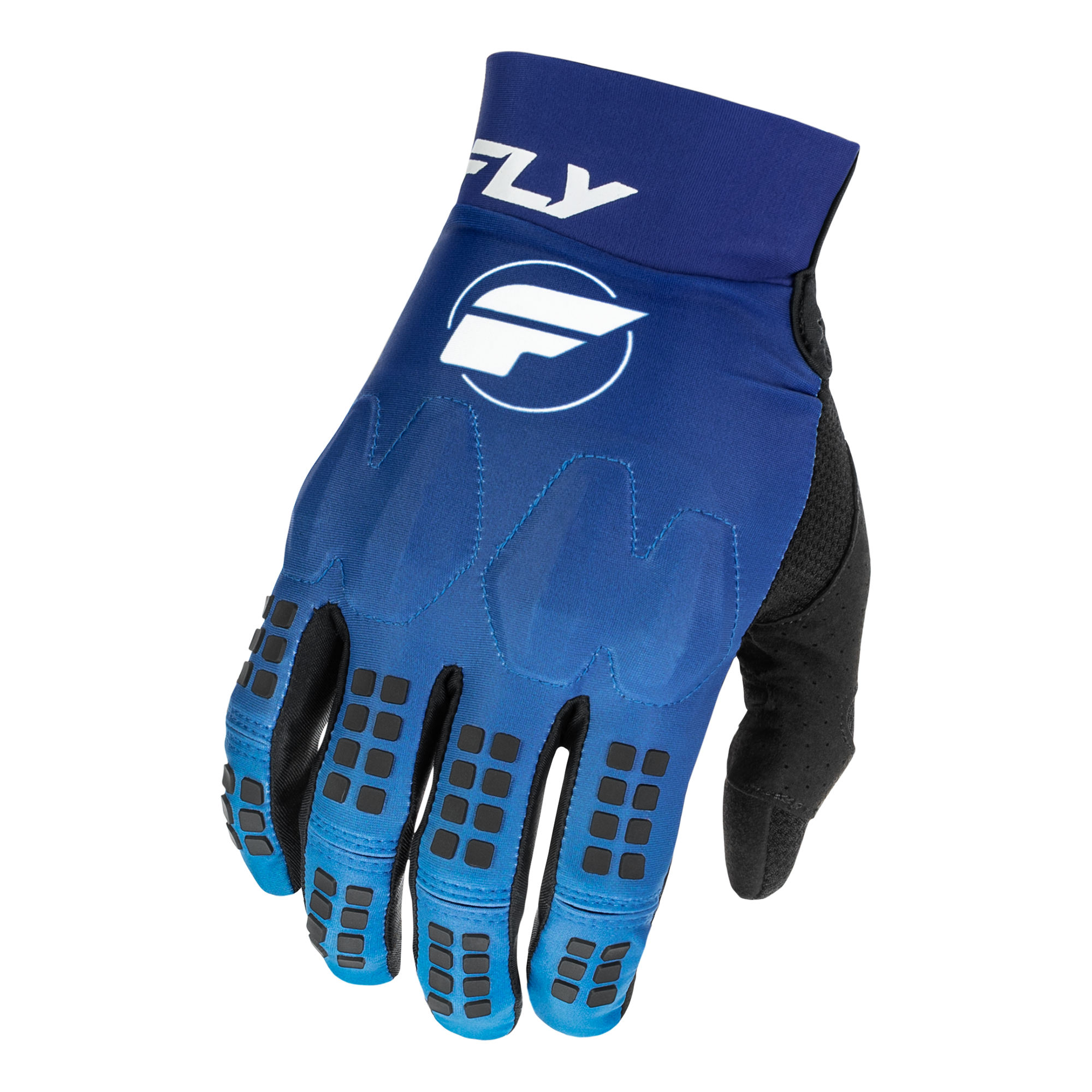 Fly Racing Evo DST MX Gloves Blue / White - FREE UK Shipping, FREE 365 Day Returns | Moto Central