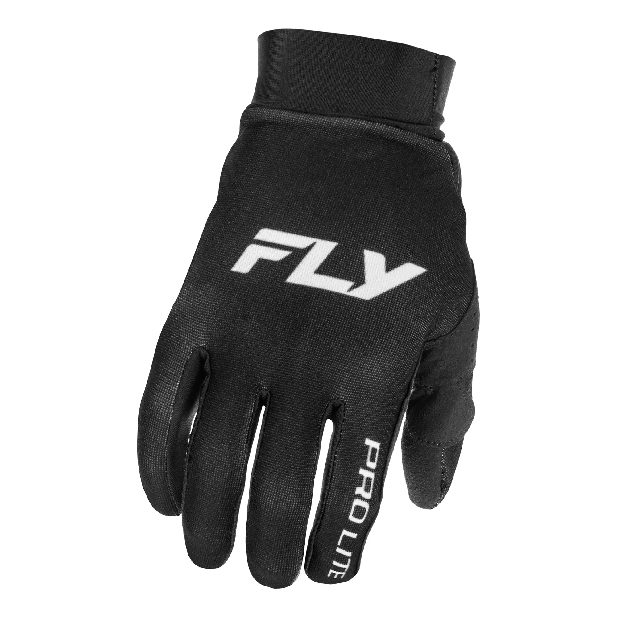 Fly Racing Pro Lite MX Gloves Black / White - FREE UK Shipping, FREE 365 Day Returns | Moto Central