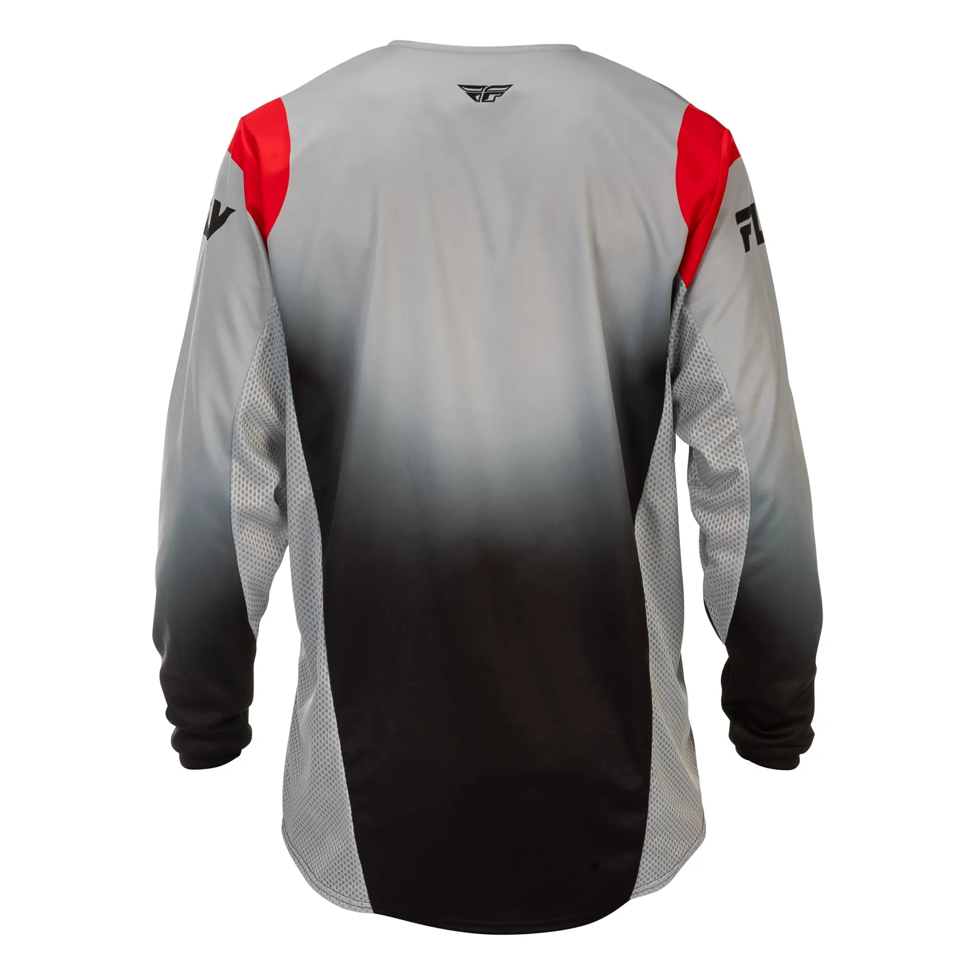 Fly Racing Kinetic DBK MX Jersey Grey / Black / Red - FREE UK Shipping, FREE 365 Day Returns | Moto Central