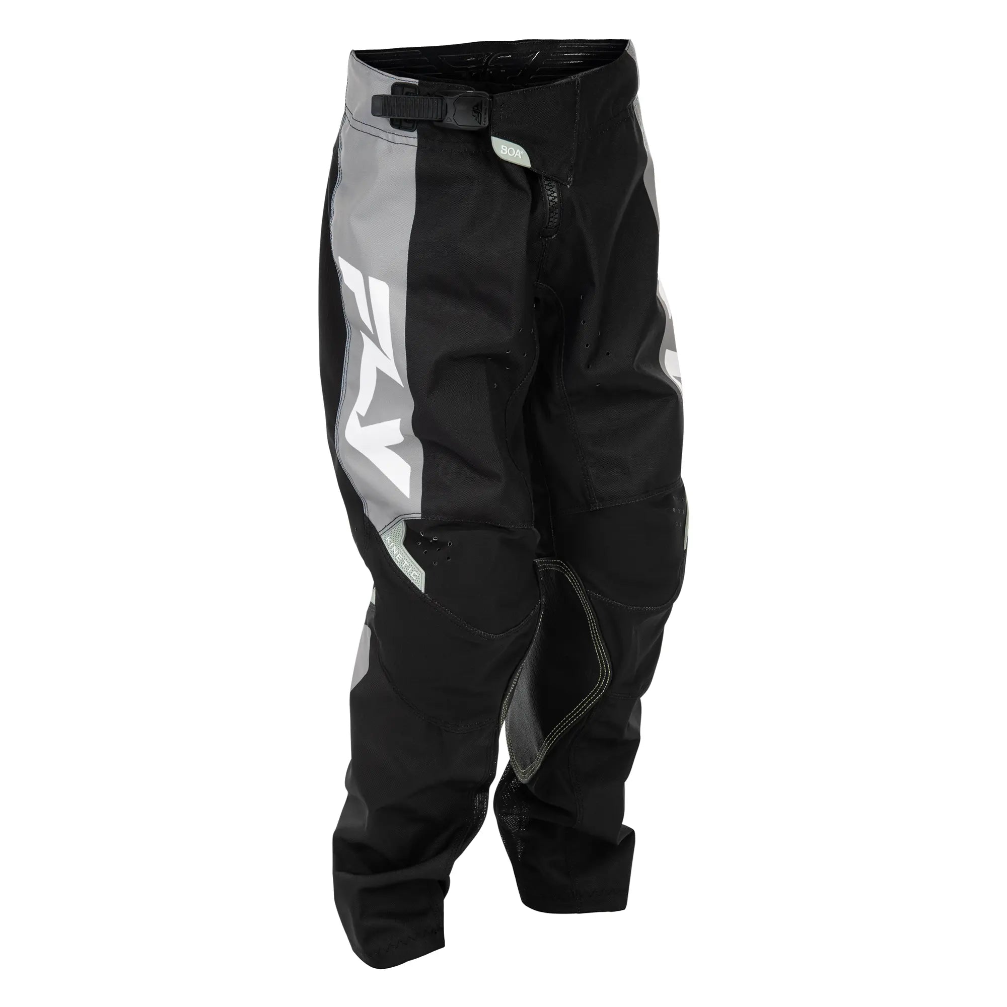 Fly Racing Kinetic Youth MX Trouser Black / Grey - FREE UK Shipping, FREE 365 Day Returns | Moto Central