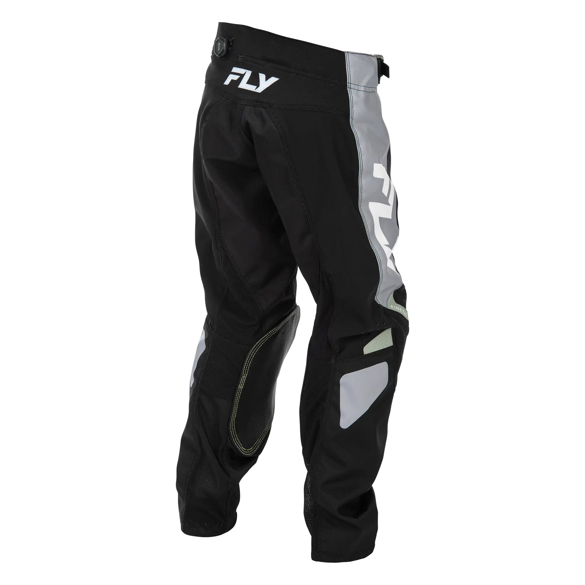Fly Racing Kinetic Youth MX Trouser Black / Grey - FREE UK Shipping, FREE 365 Day Returns | Moto Central