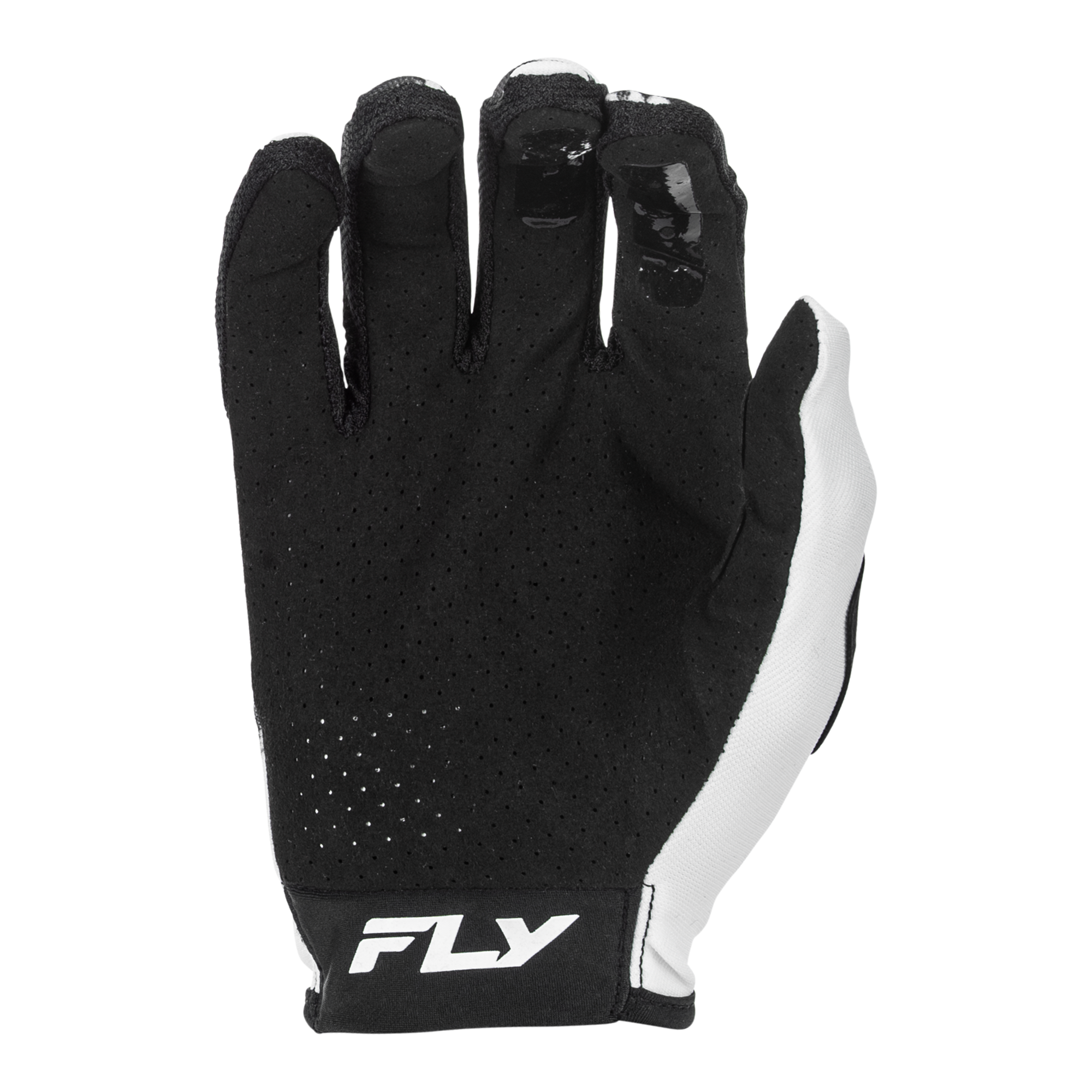 Fly Racing Lite Warp MX Gloves White / Blue / Pink - FREE UK Shipping, FREE 365 Day Returns | Moto Central