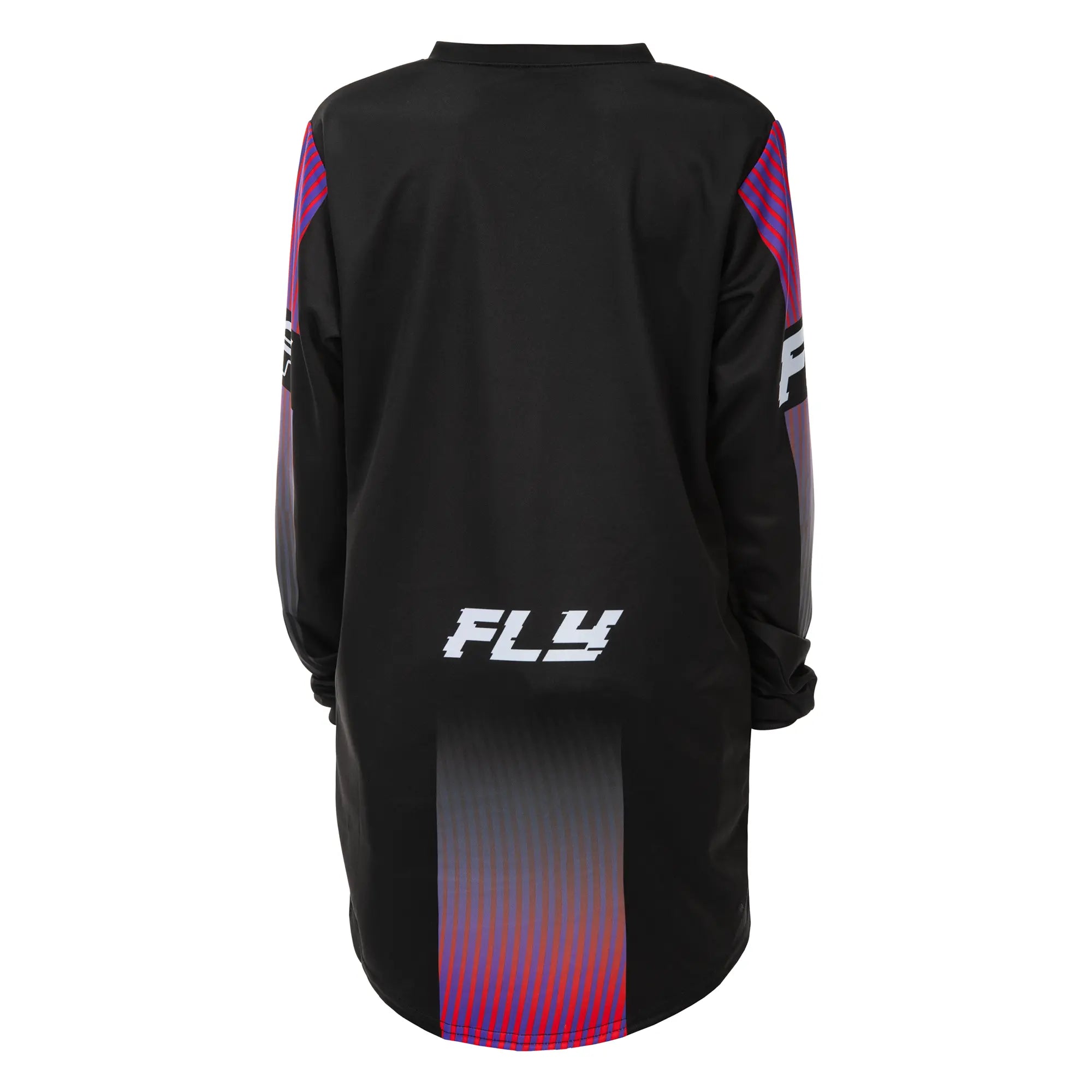 Fly Racing F-16 Youth MX Jersey Black / Red / Purple - FREE UK Shipping, FREE 365 Day Returns | Moto Central
