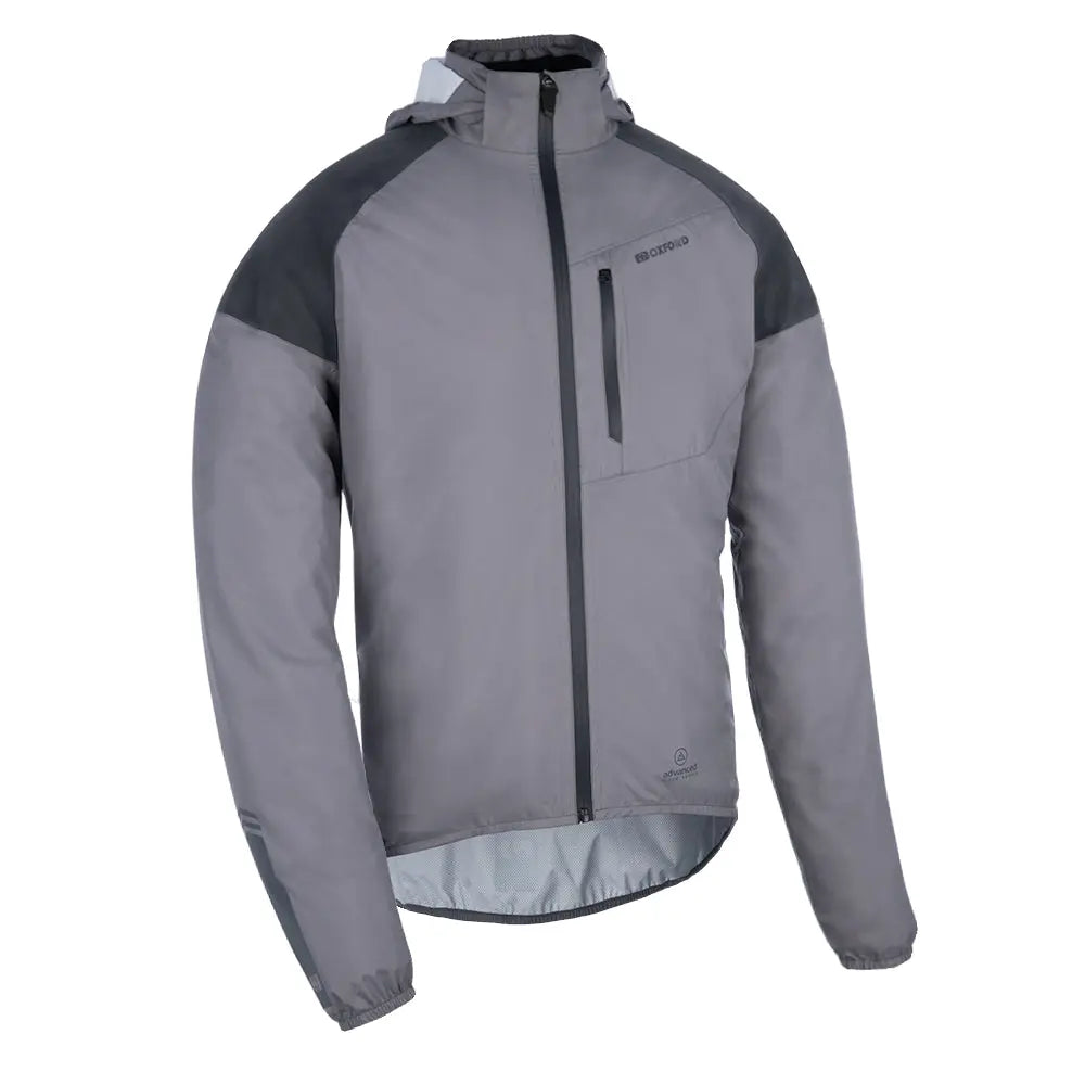 Oxford Venture Jacket Cool Grey - FREE UK Shipping, FREE 365 Day Returns | Moto Central