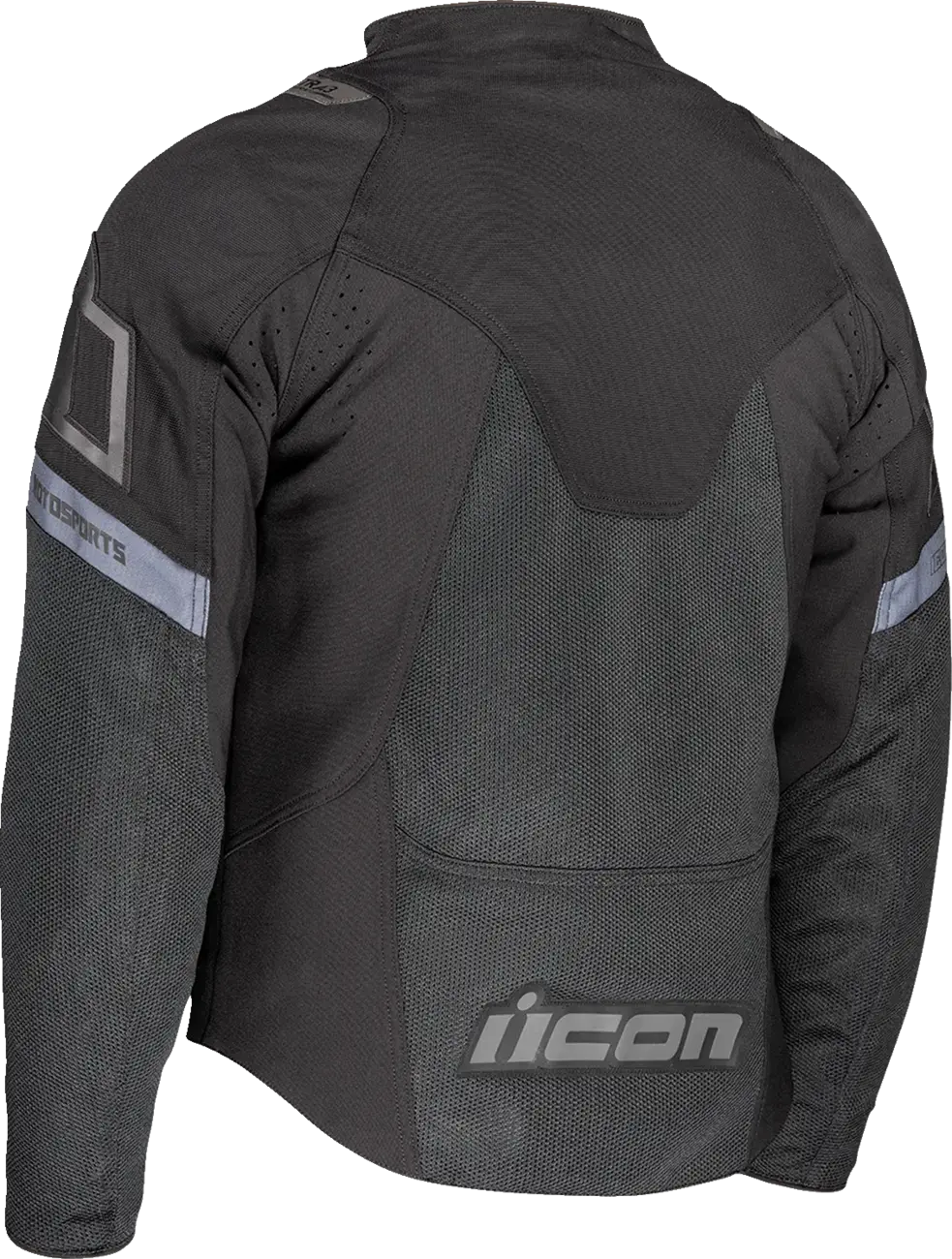Icon Contra 3 Textile Jacket Black / Grey - FREE UK Shipping, FREE 365 Day Returns | Moto Central