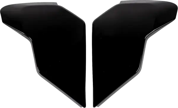 Icon Ultraflite Helmet Side Plate Gloss Black - FREE UK Shipping, FREE 365 Day Returns | Moto Central