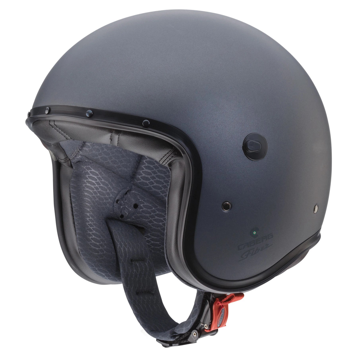 Caberg Freeride X Matt Black Anthracite open-face helmet front-left view