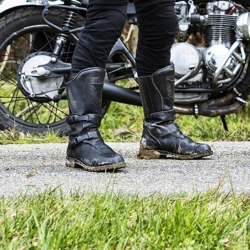 Stylmartin Matrix Waterproof Touring Leather Boots Black