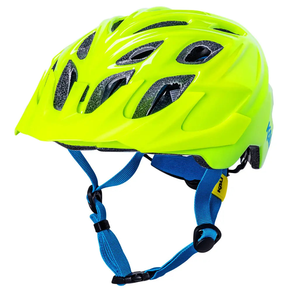 Kali Chakra Youth SLD Helmet Gloss Neon Yellow - FREE UK Shipping, FREE 365 Day Returns | Moto Central