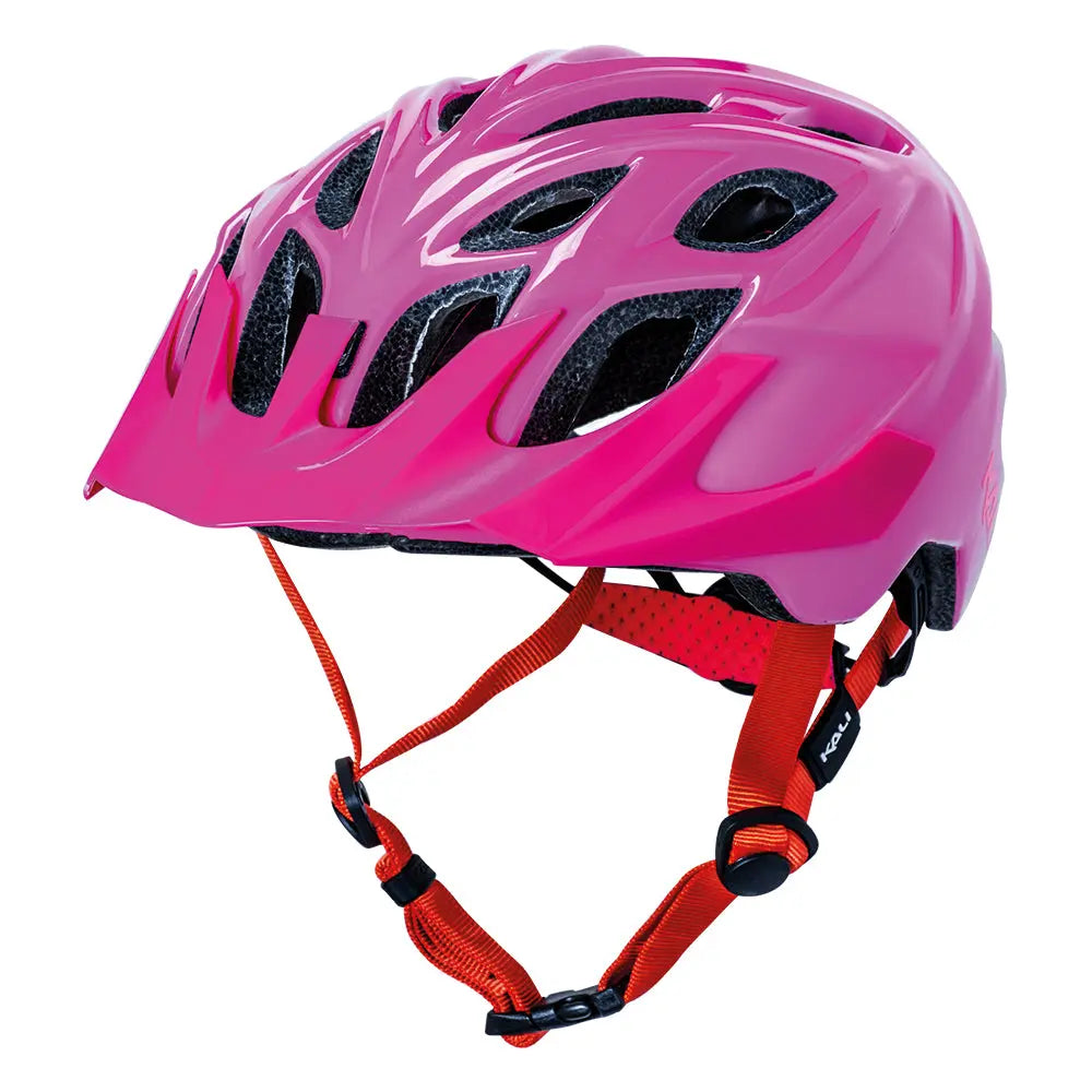 Kali Chakra Youth SLD Helmet Gloss Rasberry - FREE UK Shipping, FREE 365 Day Returns | Moto Central
