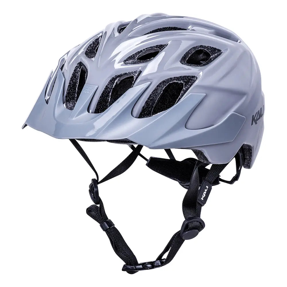 Kali Chakra Solo SLD Helmet Gloss Grey - FREE UK Shipping, FREE 365 Day Returns | Moto Central