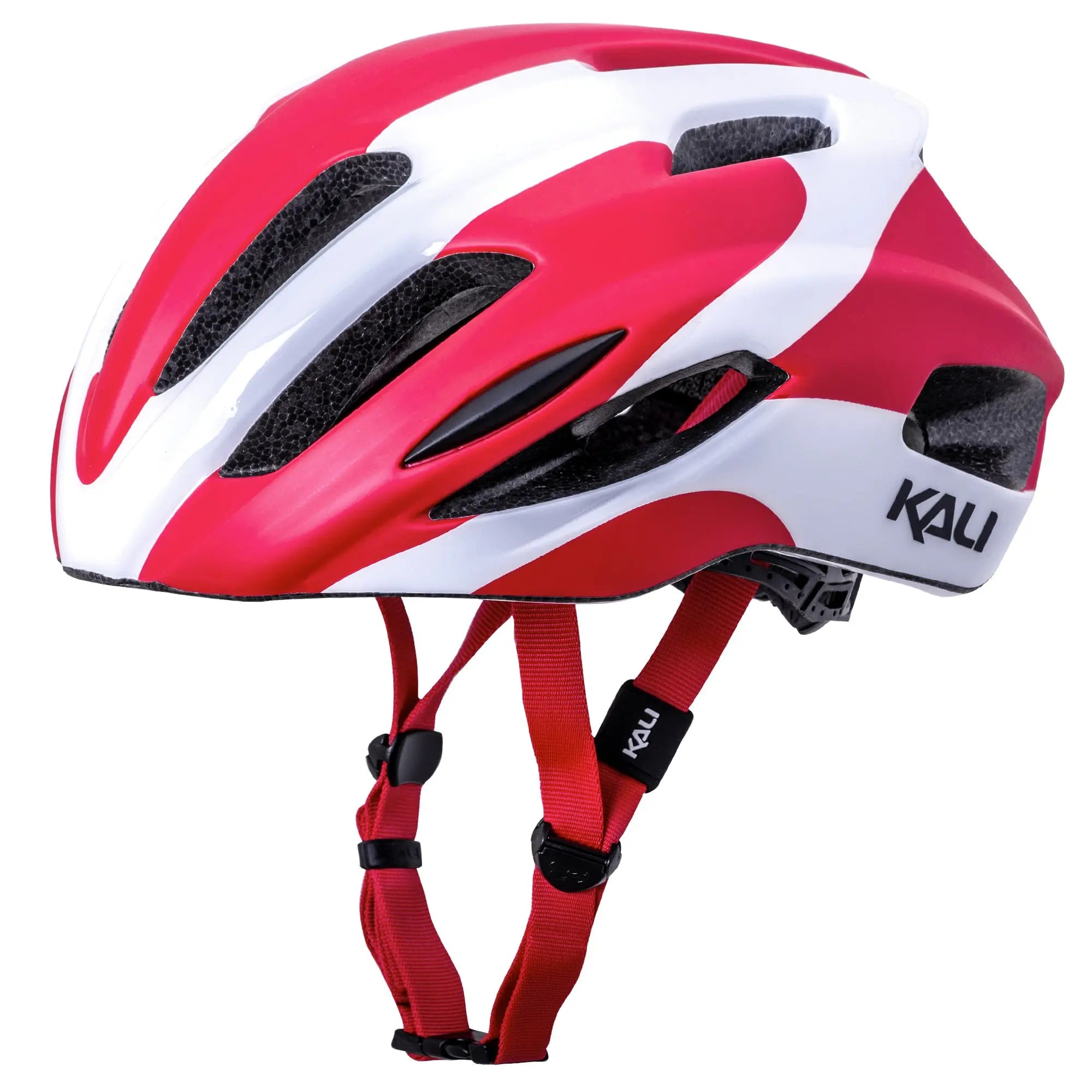 Kali Prime 2.0 Race Helmet Gloss Red / White - FREE UK Shipping, FREE 365 Day Returns | Moto Central