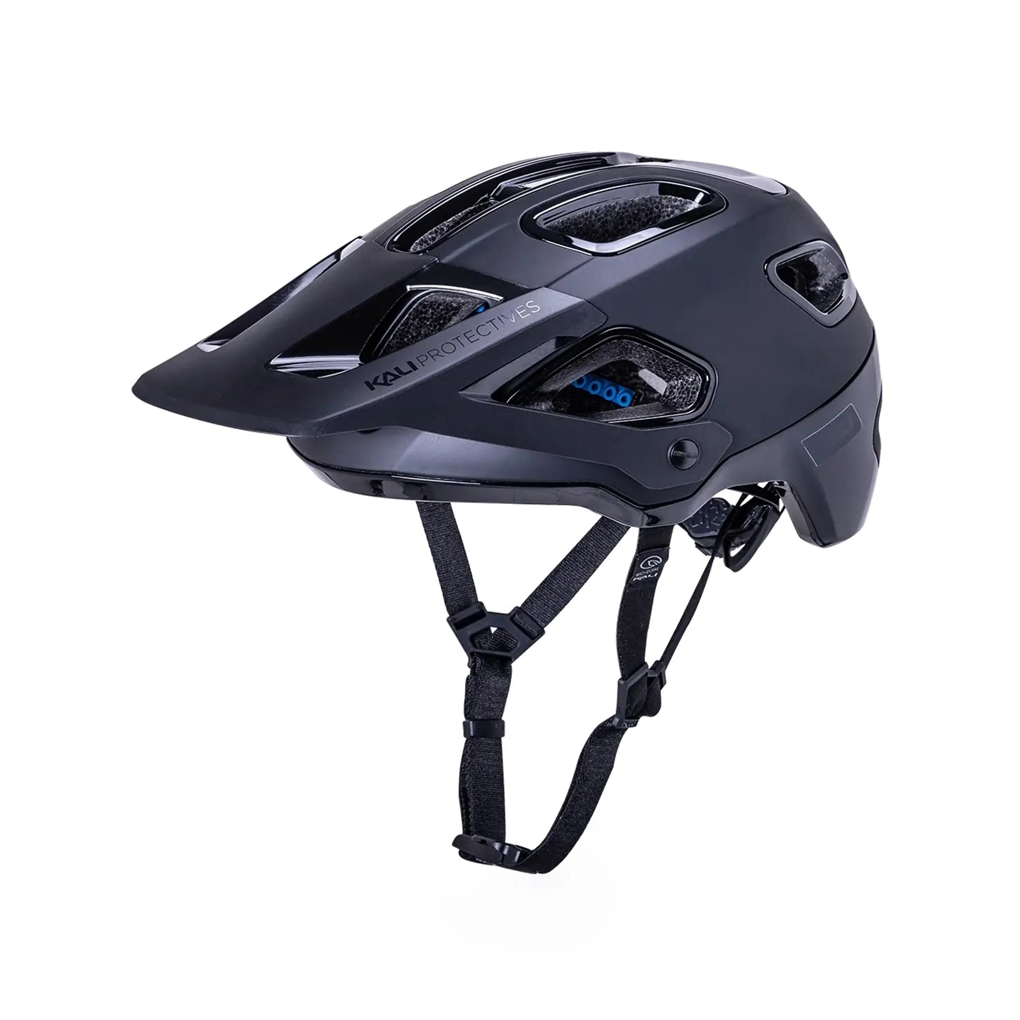 Kali Cascade SLD Helmet Matt Black / Gloss Black - FREE UK Shipping, FREE 365 Day Returns | Moto Central