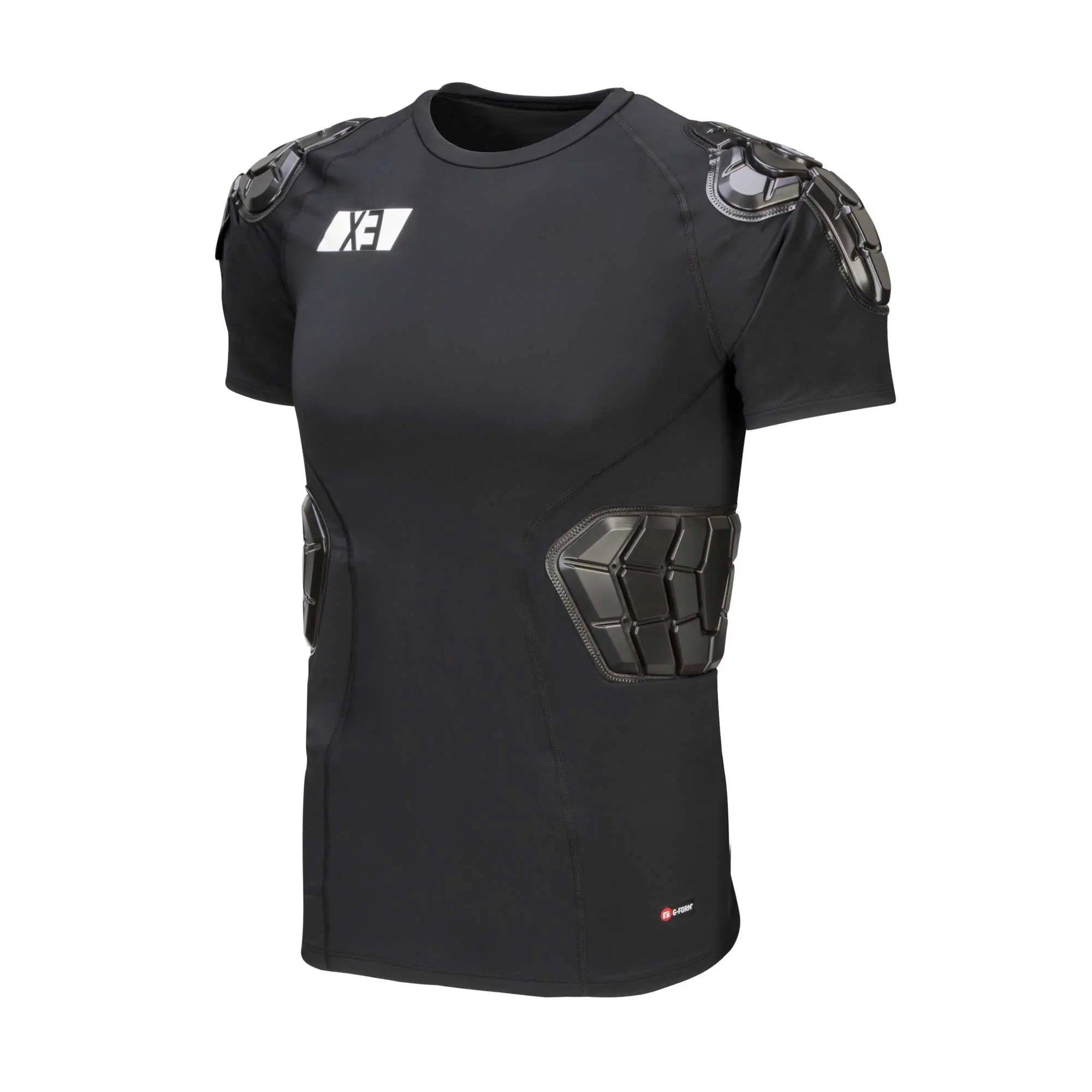 G-Form Pro-X3 Short Sleeves Shirt Black - FREE UK Shipping, FREE 365 Day Returns | Moto Central