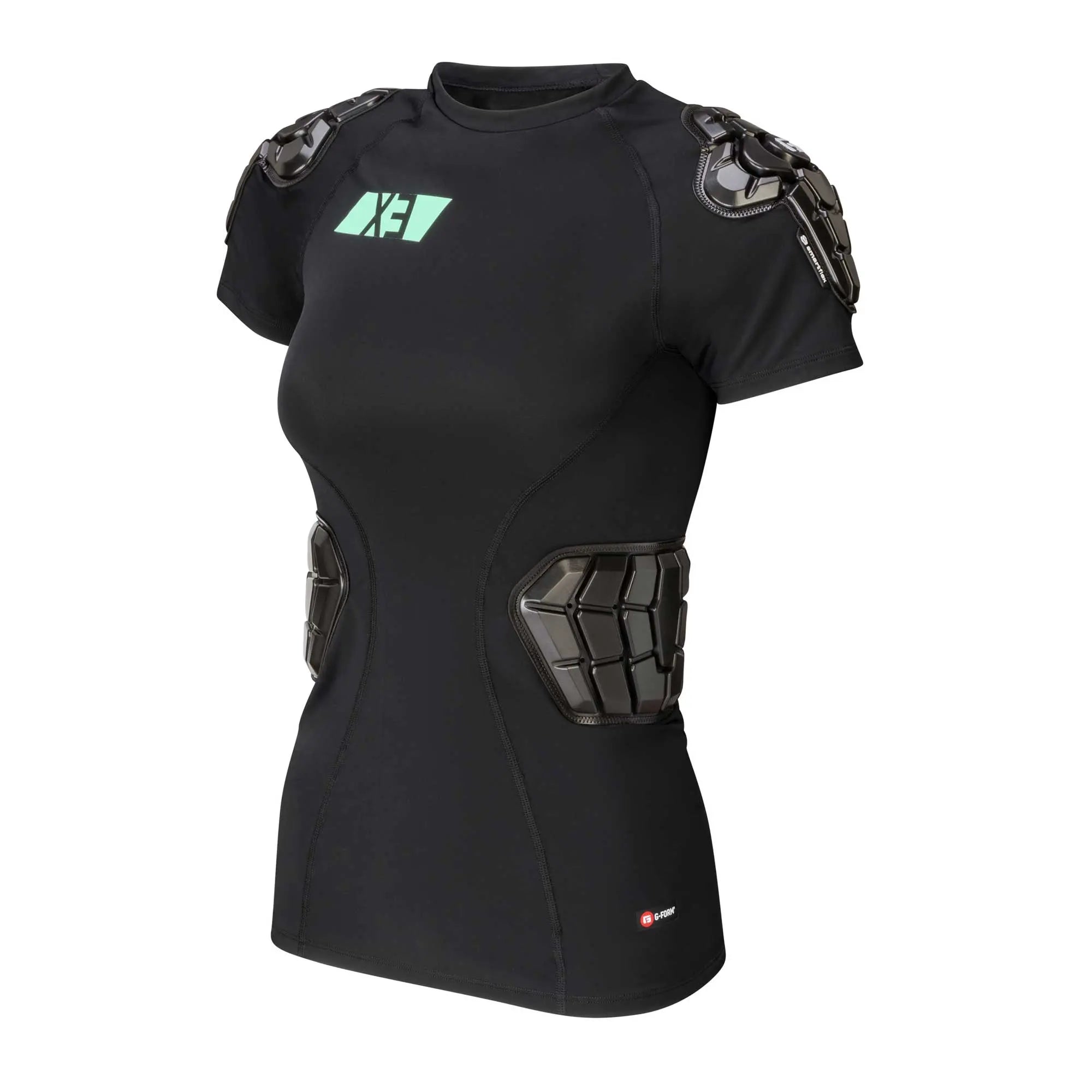G-Form Pro-X3 Short Sleeves Ladies Shirt Black - FREE UK Shipping, FREE 365 Day Returns | Moto Central