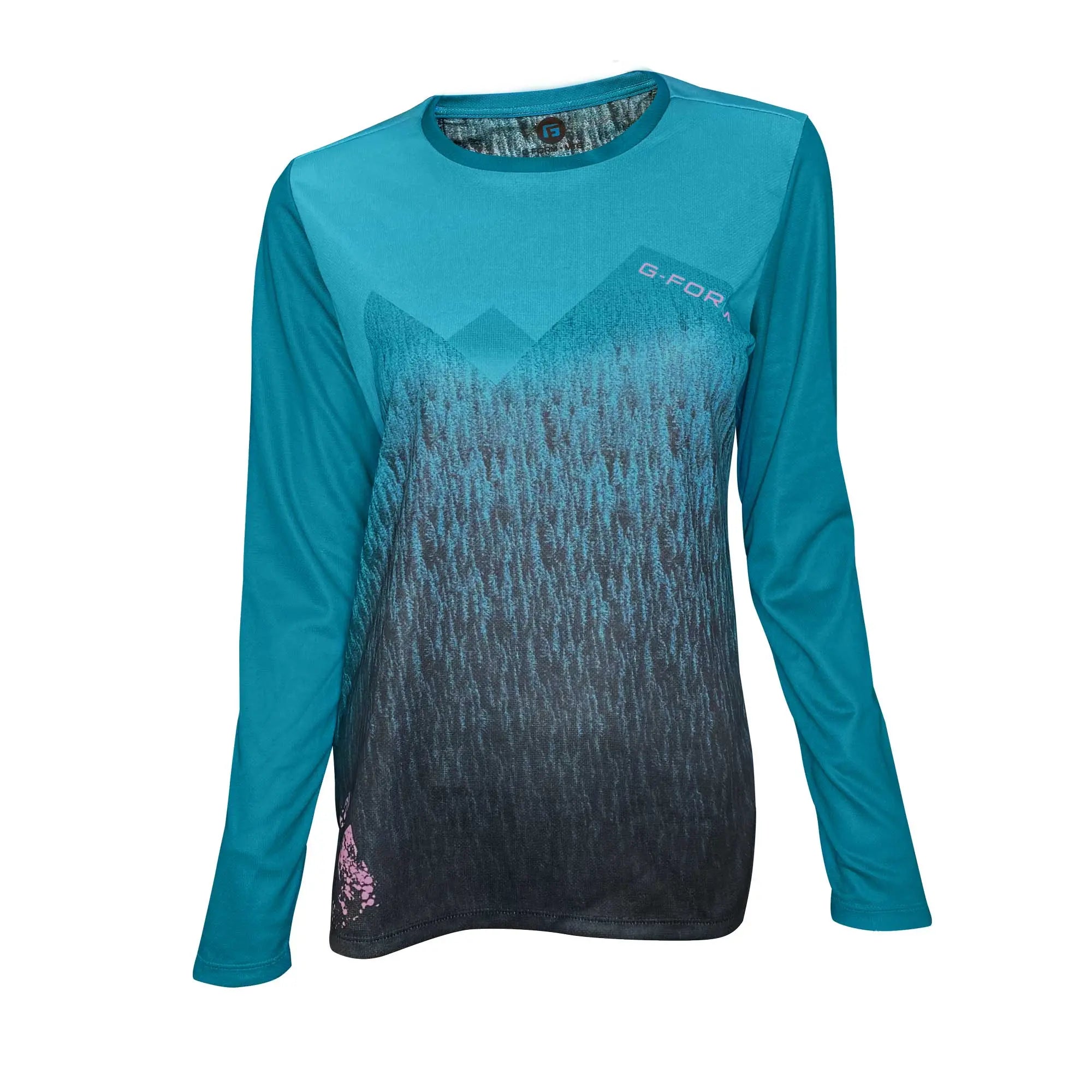 G-Form Summit Long Sleeves Ladies Jersey Dusk / White - FREE UK Shipping, FREE 365 Day Returns | Moto Central