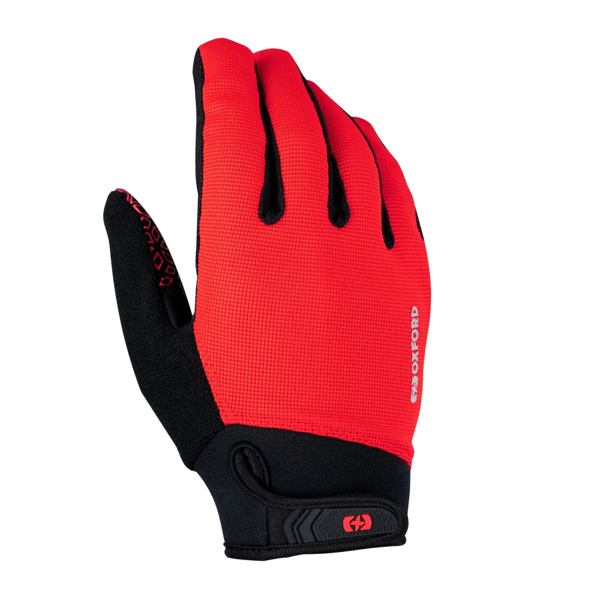 Oxford Switchback 2.0 Cycle Gloves Red FREE UK Delivery, FREE 365 Day Returns | Moto Central