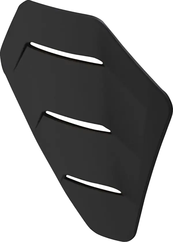 Icon Ultraflite Helmet Mouthpiece Matt Black - FREE UK Shipping, FREE 365 Day Returns | Moto Central