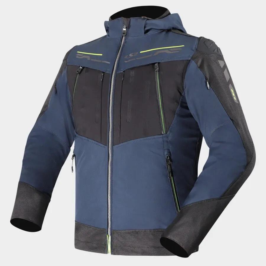 LS2 Zirconium Evo Textile Jacket Blue / Black / Yellow FREE UK Delivery, FREE 365 Day Returns | Moto Central