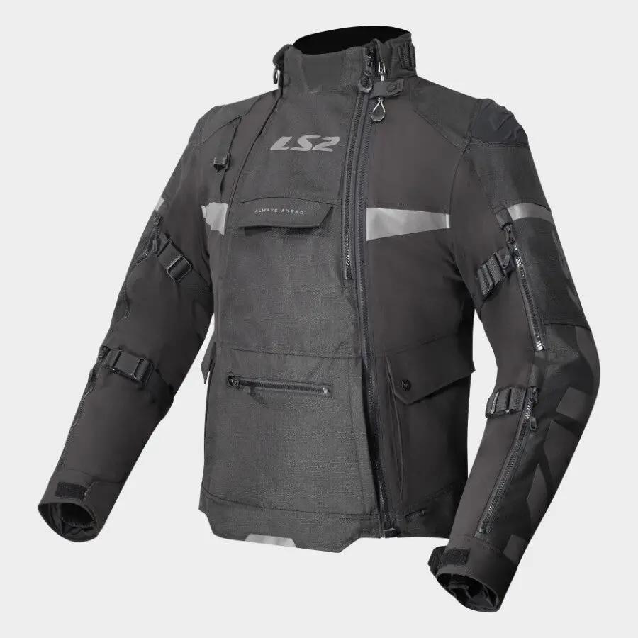 LS2 X-Master Textile Jacket Black FREE UK Delivery, FREE 365 Day Returns | Moto Central