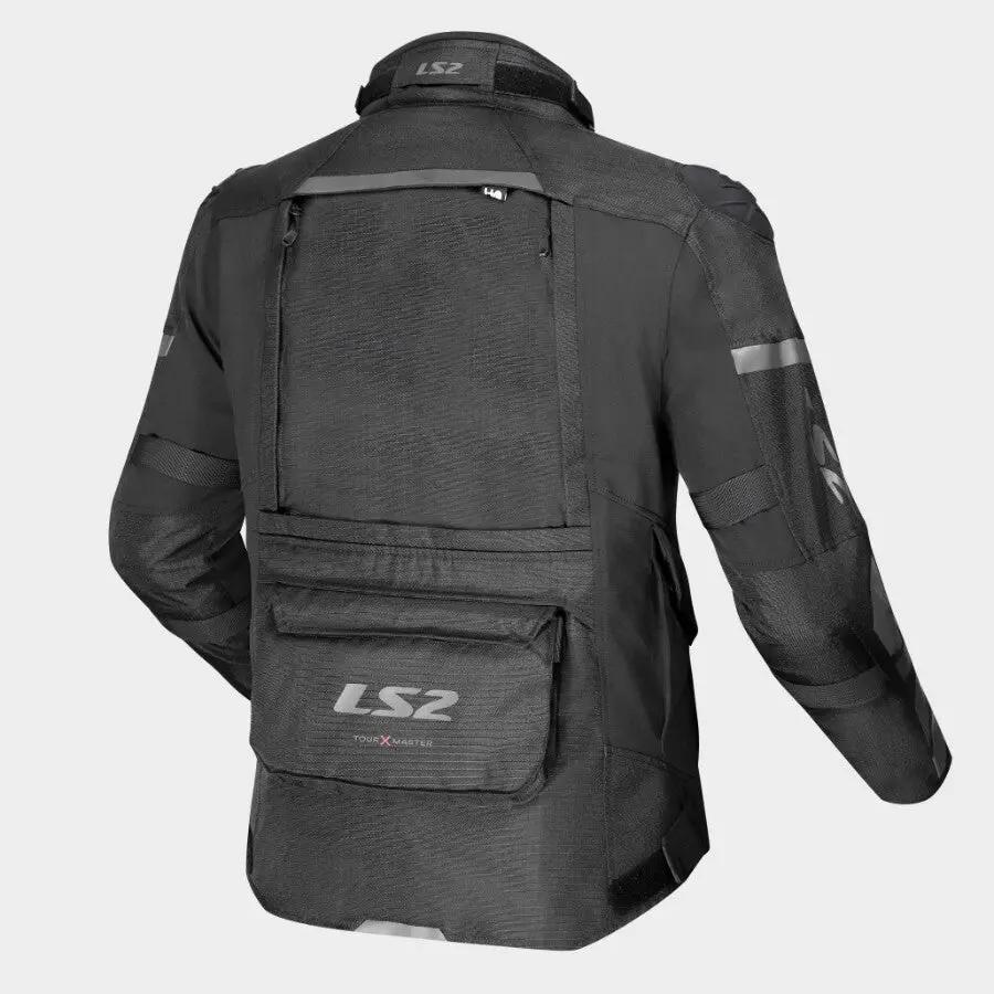 LS2 X-Master Textile Jacket Black FREE UK Delivery, FREE 365 Day Returns | Moto Central