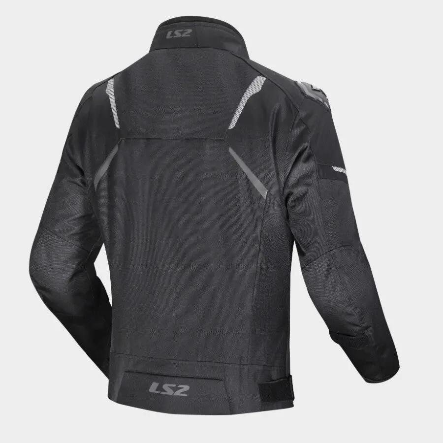 LS2 Zoom Ladies Textile Jacket Black FREE UK Delivery, FREE 365 Day Returns | Moto Central