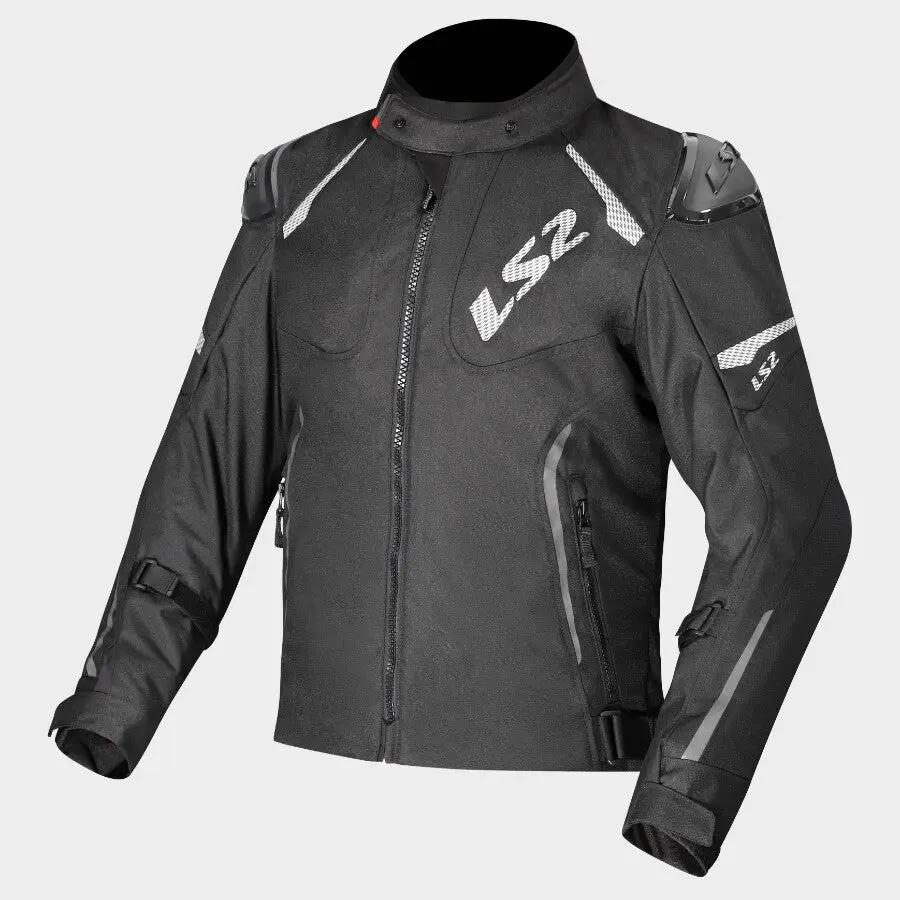 LS2 Zoom Textile Jacket Black FREE UK Delivery, FREE 365 Day Returns | Moto Central