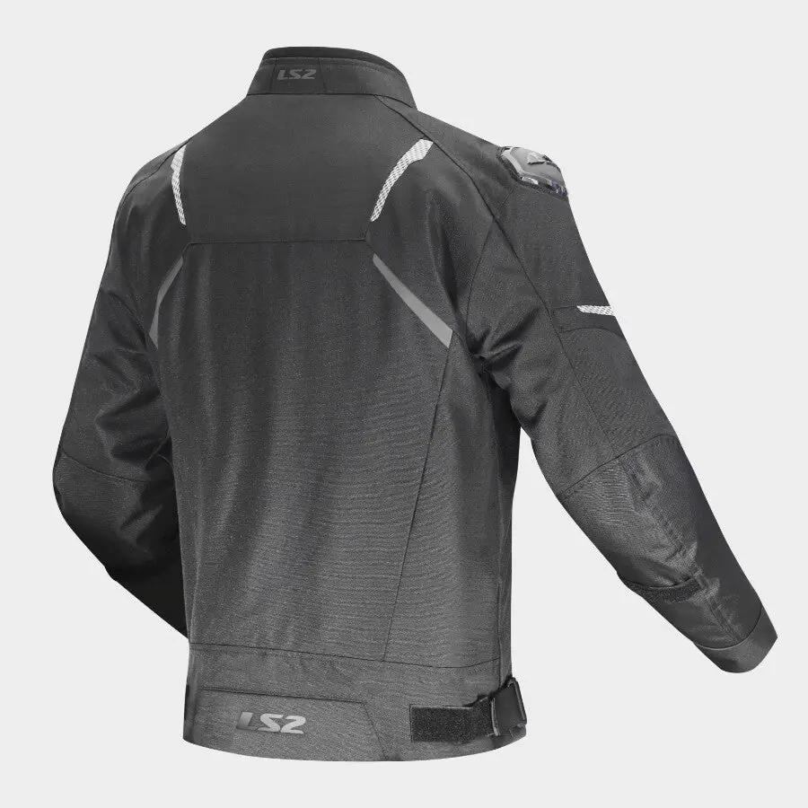 LS2 Zoom Textile Jacket Black FREE UK Delivery, FREE 365 Day Returns | Moto Central