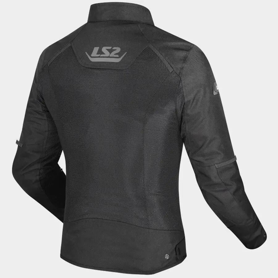 LS2 Breeze Ladies Textile Jacket Black FREE UK Delivery, FREE 365 Day Returns | Moto Central