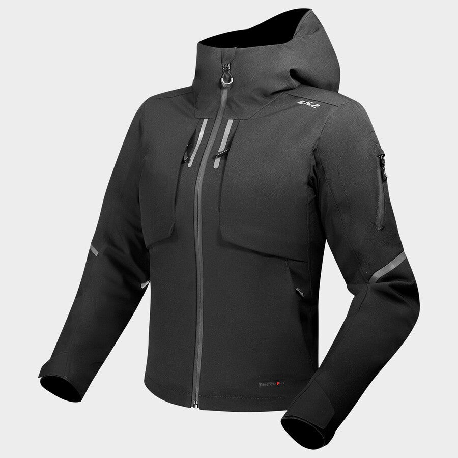 LS2 Axel Ladies Textile Jacket Black FREE UK Delivery, FREE 365 Day Returns | Moto Central