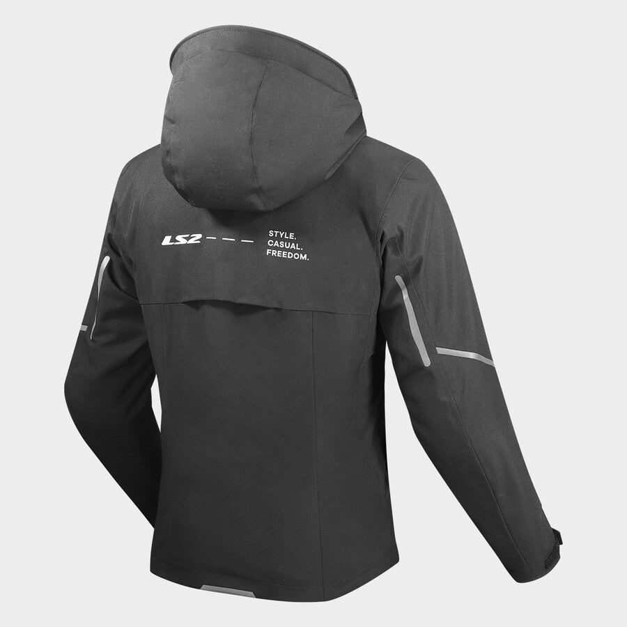 LS2 Axel Ladies Textile Jacket Black FREE UK Delivery, FREE 365 Day Returns | Moto Central