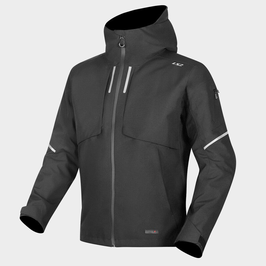 LS2 Axel Textile Jacket Black FREE UK Delivery, FREE 365 Day Returns | Moto Central