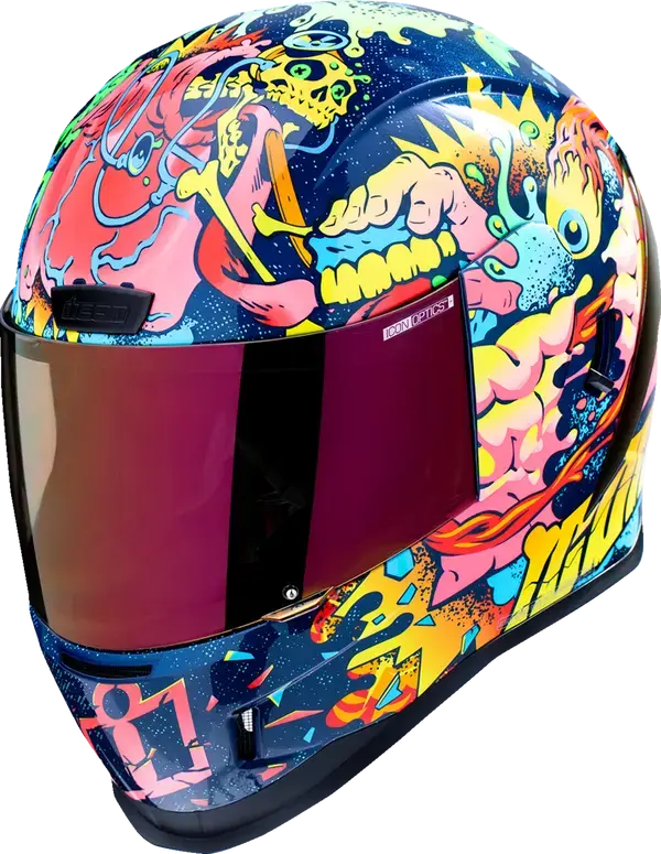 Icon Airform Scatterbrain MIPS Purple - FREE UK Shipping, FREE 365 Day Returns | Moto Central