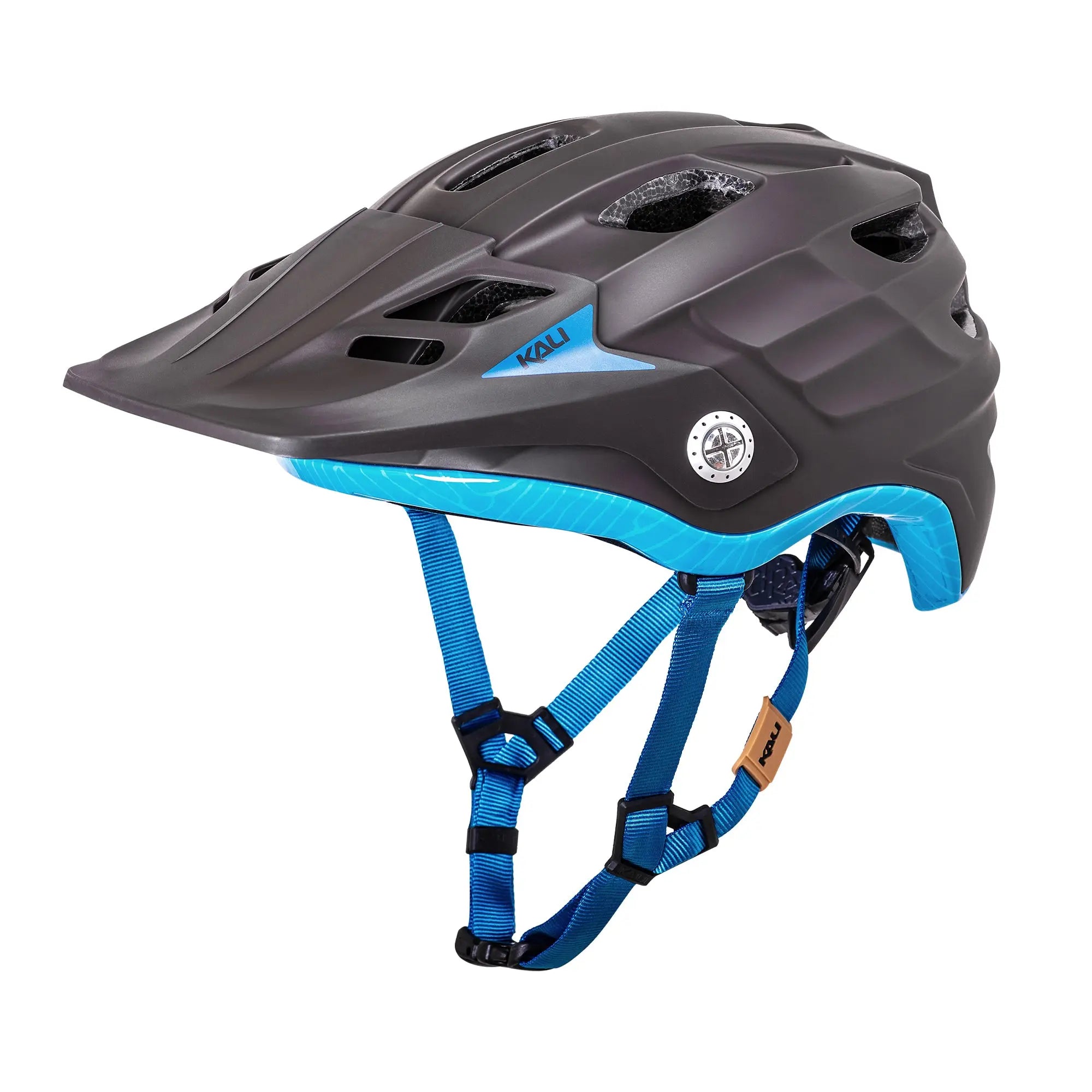 Kali LTD Maya 3.0 SLD Helmet Matt Brown / Cyan - FREE UK Shipping, FREE 365 Day Returns | Moto Central