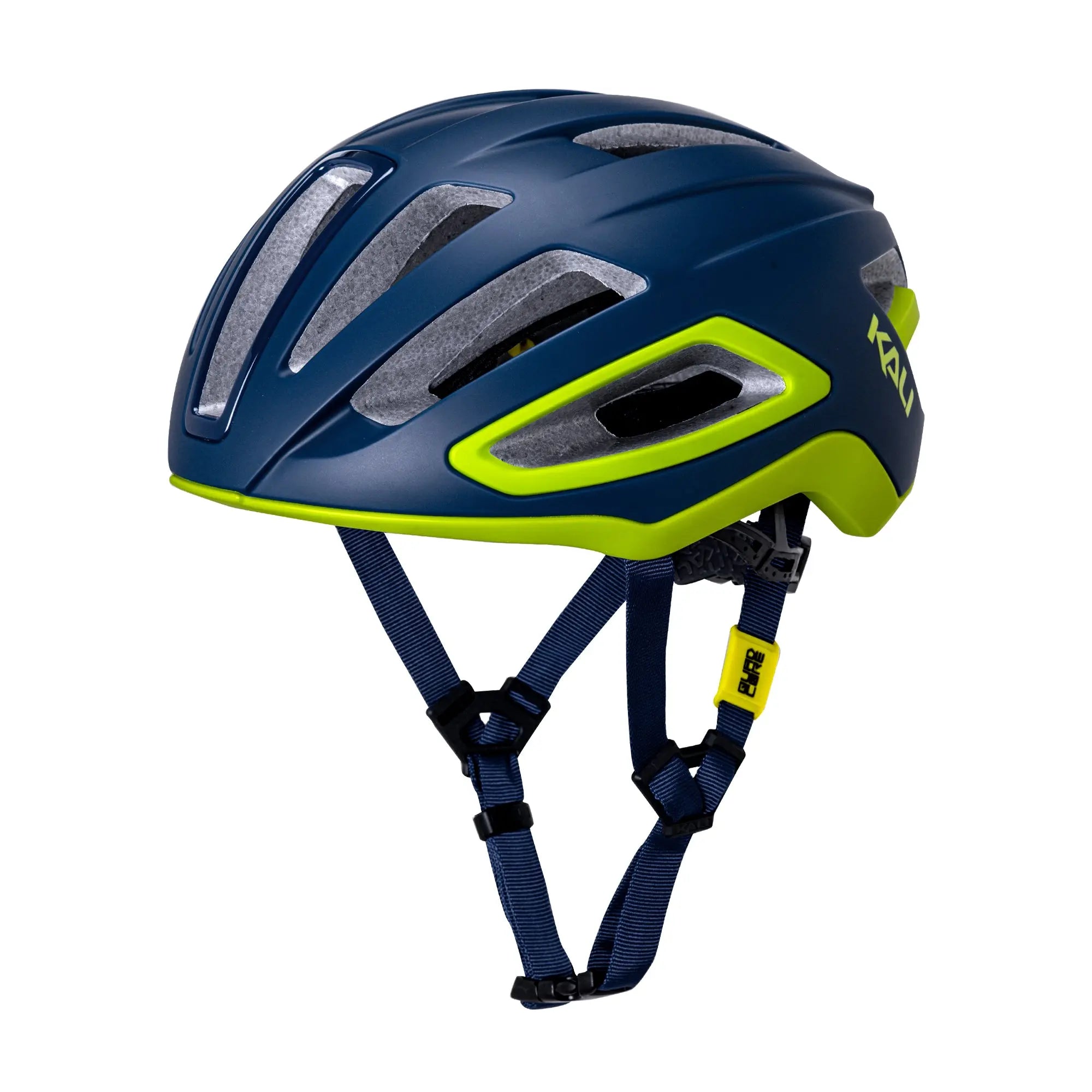 Kali LTD Uno SLD Helmet Matt Navy / Lime - FREE UK Shipping, FREE 365 Day Returns | Moto Central