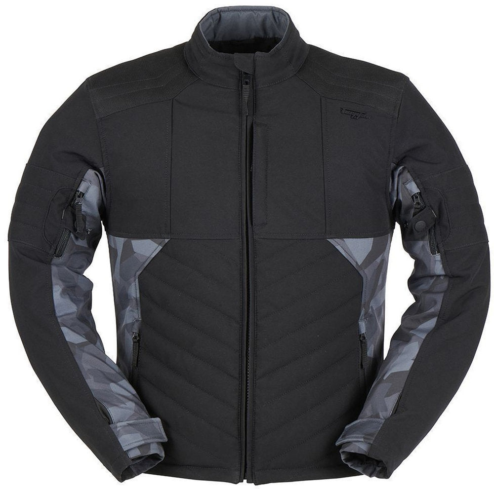 Furygan ICE Track Textile Jacket Black / Camo - FREE UK Shipping, FREE 365 Day Returns | Moto Central