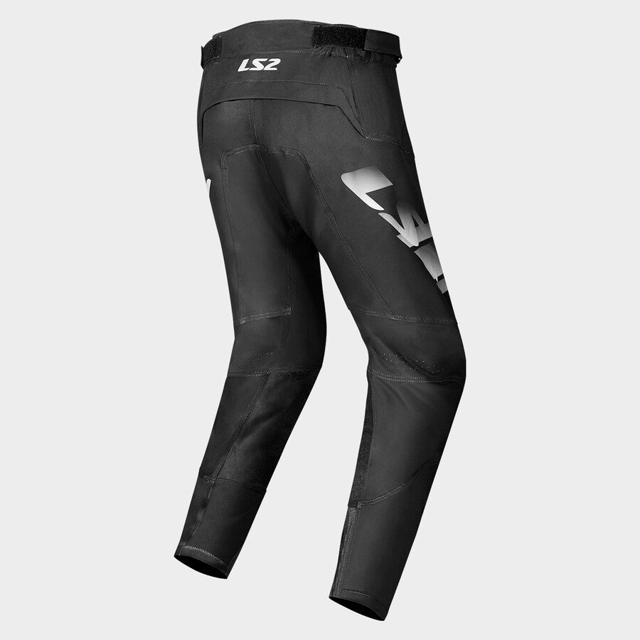 LS2 Gravel Textile Trouser Black / Dark Grey FREE UK Delivery, FREE 365 Day Returns | Moto Central