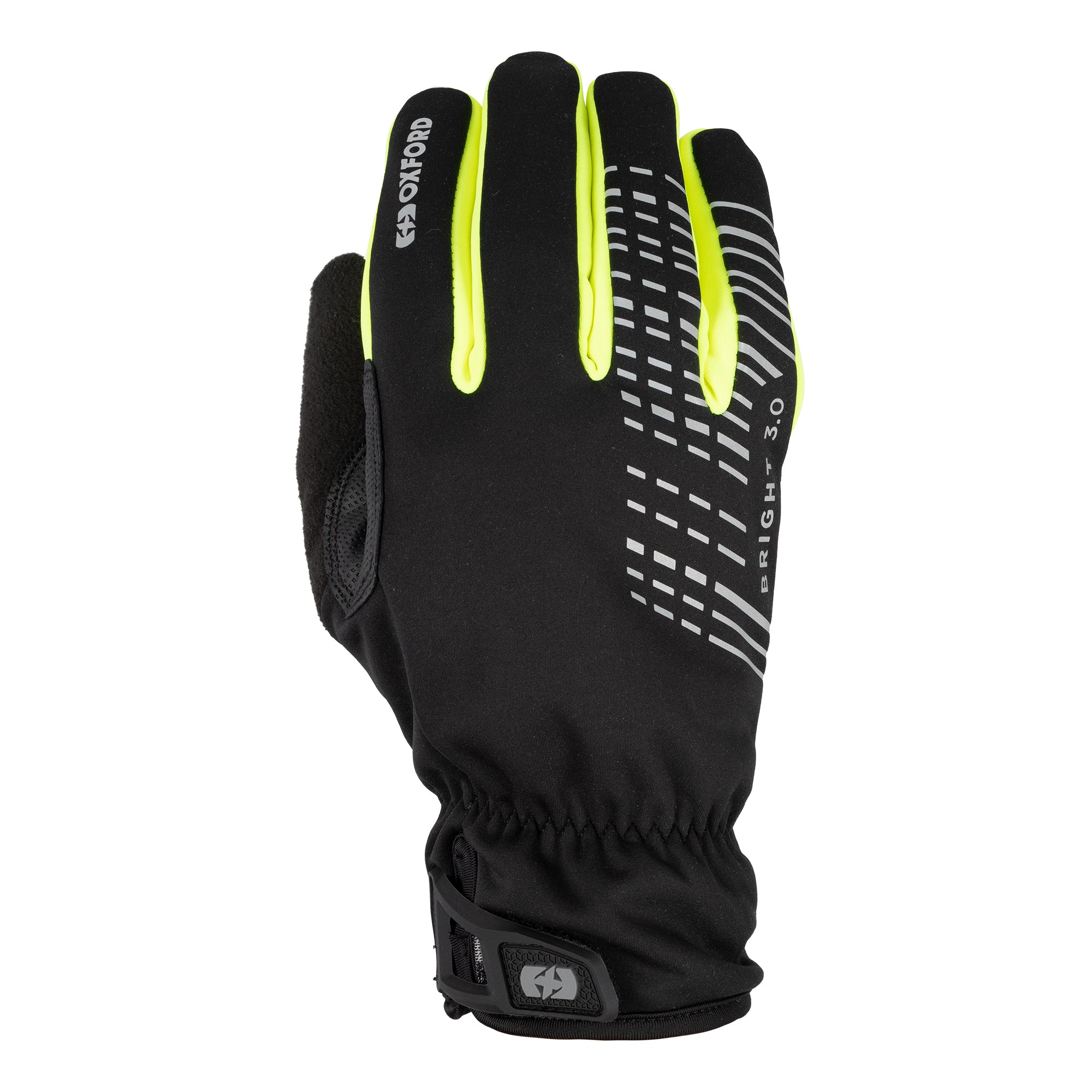 Oxford Bright 3.0 Gloves Black - FREE UK Shipping, FREE 365 Day Returns | Moto Central
