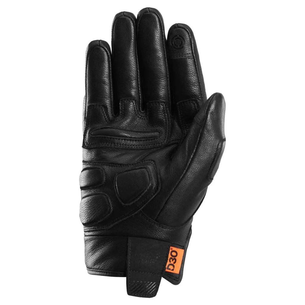 Furygan LR Jet Vented D3O Leather Gloves Black