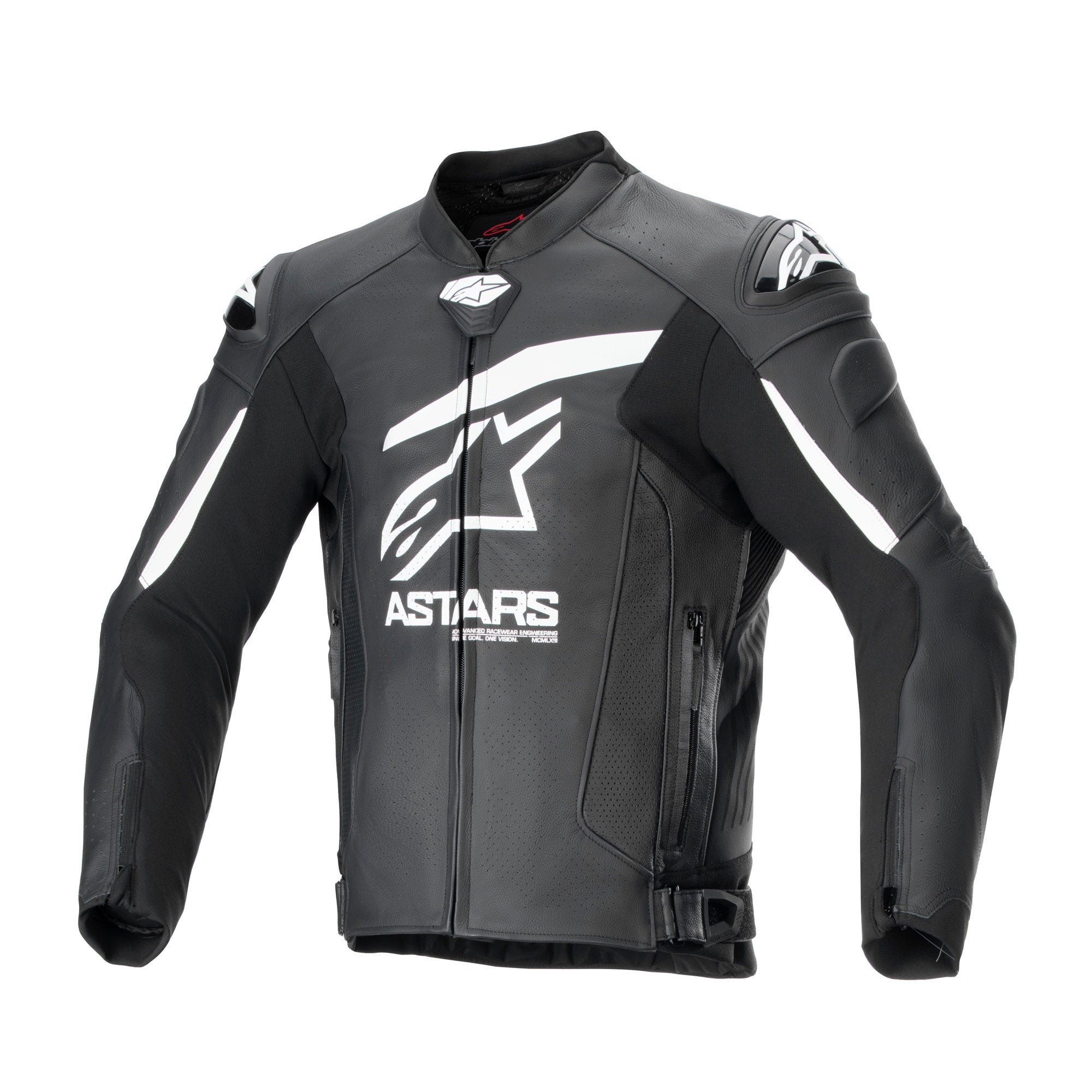 Alpinestars GP Plus R V4 Airflow Leather Jacket Black / White FREE UK Delivery, FREE 365 Day Returns | Moto Central