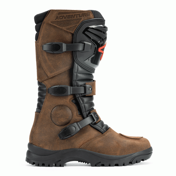 Stylmartin Overlander Waterproof Boots Brown FREE UK Delivery, FREE 365 Day Returns | Moto Central