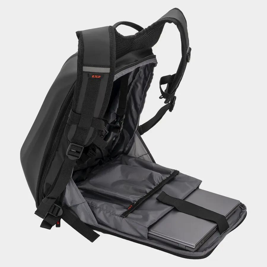 LS2 Shield Backpack Black FREE UK Delivery, FREE 365 Day Returns | Moto Central